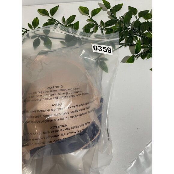 2-Pack Maidenform 36C Satin Underwire Bras Beige & Navy With Adjustable Straps - Picture 7 of 7